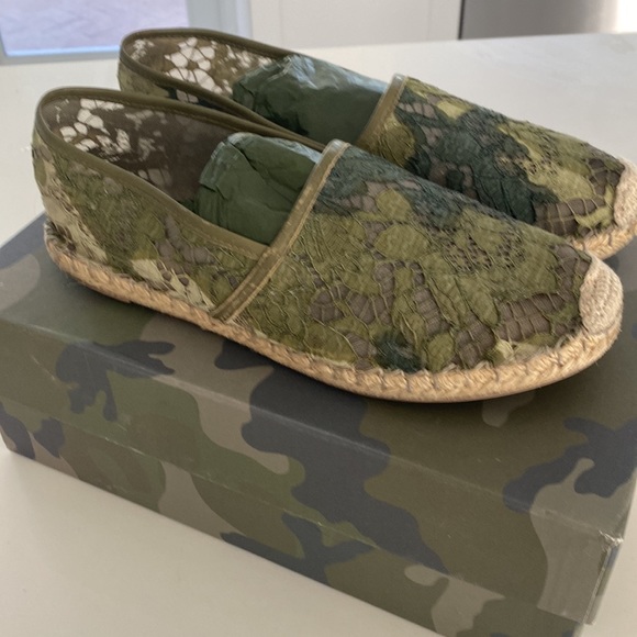 Valentino ‘Camo Lace’ Espadrille - Picture 6 of 12